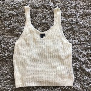Crochet tank top